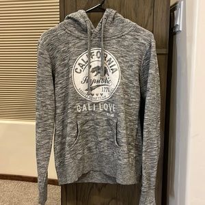 Gray California hoodie, size medium